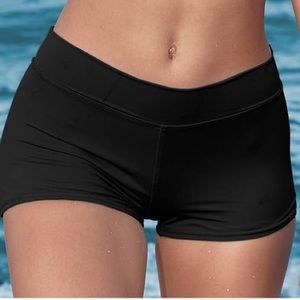 VENUS Swim Short in Black (NWOT)